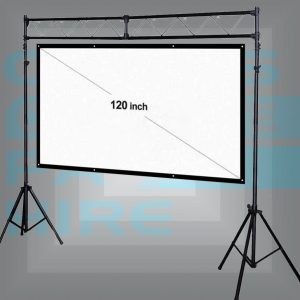 100 Inch Projector Screen Hire